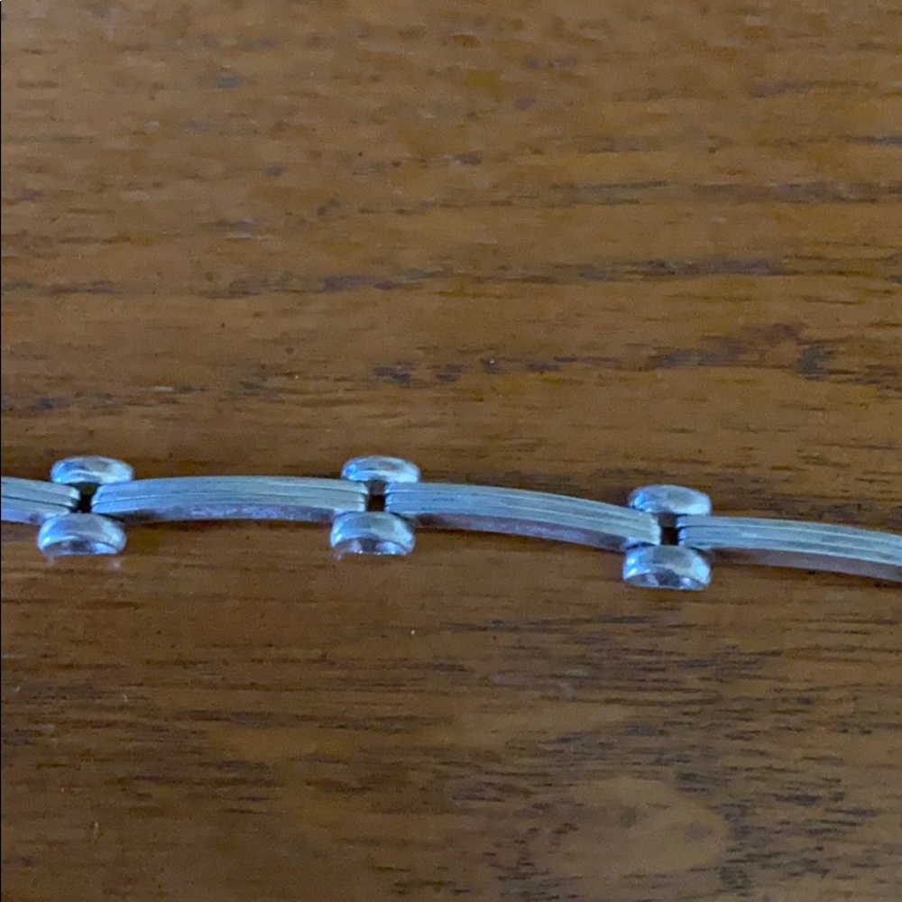 Silpada Sterling Silver 925 Binaro Link Bracelet